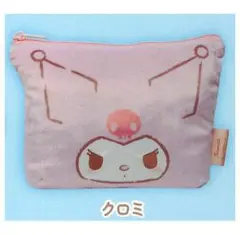 クロミ ふわふわFace台形ポーチ