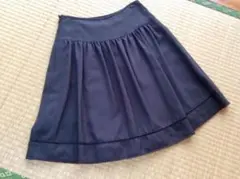 INGNI イング 膝丈 ふんわり スカート 茶 レディース X S 春 夏 秋