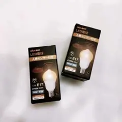 新品 DiCUNO LED電球 人感センサー付き E17 2個セット