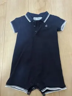 PETIT BATEAU ポロロンパース 12m プチバトー