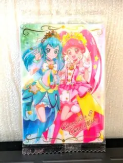 プリキュアウエハース第10弾　SR 　キュアスター＆キュアミルキー