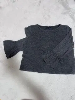 ZARA袖口フレア長袖カットソー