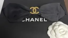 お値下げ⭐️ 26C 希少 シャネルCHANEL リボン バレッタ デニム - メルカリ