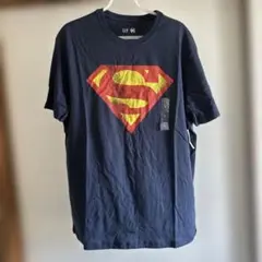 GAP スーパーマンロゴ Tシャツ M ネイビー