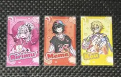 【にじさんじデコラモード】ランダムチェキ風カード　3枚セット