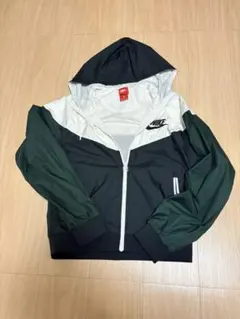 Nike ウィンドブレーカー Mサイズ ブラック/ホワイト/グリーン