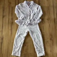 créscere 薄紫色 パジャマ 130 もこもこルームウェア