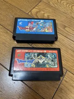 ドラゴンクエスト　Ⅱ & Ⅲ ファミコン用ソフト　セット