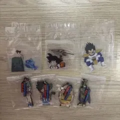 ドラゴンボール　一番くじ　アクリルスタンド3種　ラバーチャーム4種