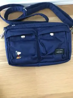 レア✨【極美品】JOE PORTER スヌーピー ショルダーバッグ ネイビー 青