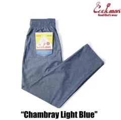 cookman chef pants Chambray Light Blue