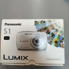Panasonic LUMIX DMC-S1 ブラック 本体SDカードセット中古 - メルカリ