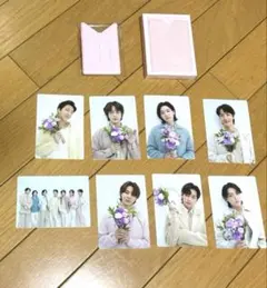 K-POP フォトカードセット 花束
