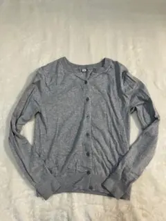 グレー 長袖カーディガン XS