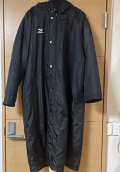 Mizuno ブラック ベンチコート　L ミズノ