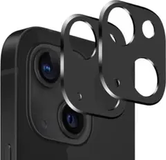 保護カバー　カメラ　 iPhone13 iPhone13mini ブラック