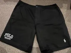 BEAMSビームス×ポロラルフローレン 黒 ショートパンツ　サイズL