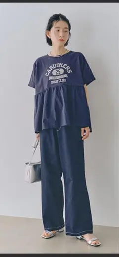 スタディオクリップ　イージーストレートデニム《CLIP denim》