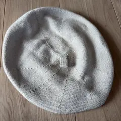 moussy コットンベレー帽 サイズF ベージュ
