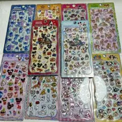 『正規品・新品未開封品』ディズニープチドロップシール10点セット