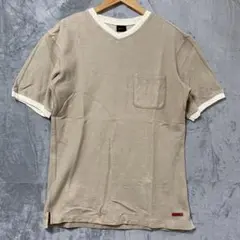 【L1626】 NIKE 00's ＶネックリンガーTシャツ サイズM ブラウン