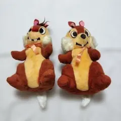 ユニベアシティ ぬいぐるみキーチェーン コスチューム ポンチョ チップ