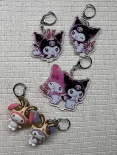 【ENEOS】マイメロディ アクリルキーホルダーセット