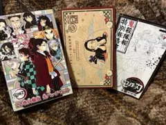 鬼滅の刃　特装版特典　缶バッジ　謹製絵葉書　鬼殺隊報特別報告書　ポストカード