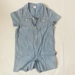 【4/18までの出品】 GAP デニム　ロンパース　18-24months