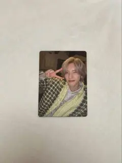 なにわ男子　道枝駿佑　HARD WORK トレカ1枚