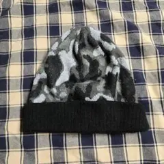 《最終価格》【CA4LA】迷彩デザイン ニットビーニー