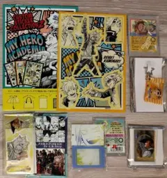 ヒロアカ ジャンプショップ 上鳴電気 カスタムステッカー キーホルダー アクスタ