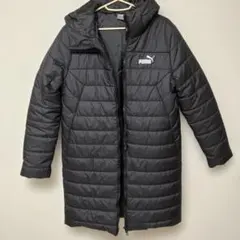 バンビc様専用　PUMA ブラック ダウンジャケット フード付き