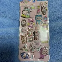 ラブブ 立体シールセット