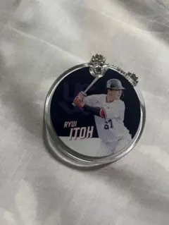 東京ヤクルトスワローズ　スワポン　キーホルダー　伊藤琉偉選手