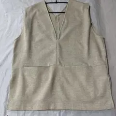 美品　ベイクルーズ/シンプリシテェ　ベスト　ジレ　きれいめコーデに
