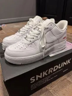 Nike × Supreme Air Force 1 美品 SNKRDUNK購入