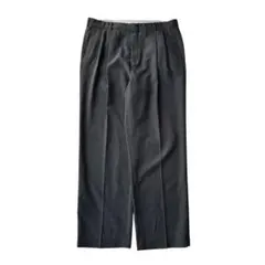 ドミニカ製 ビンテージスラックス タロンジップ 80s 70s 2タック ワイド