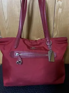 COACH ハンドバッグ レッド