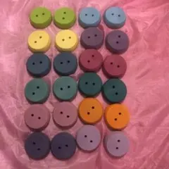 美品＊ グリムス　パステルボタンのサムネイル
