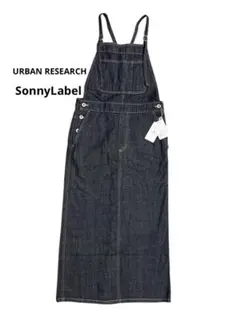 新品 SonnyLabelデニムロングジャンパースカート アーバンリサーチ