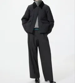 UNIQLO スマートワイドストレートパンツ S