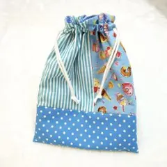 ハンドメイド 巾着 小物入れ 給食袋 女の子 スイーツ
