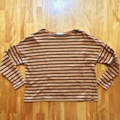 値下げ‼️earth music&ecology 長袖ストライプTシャツ