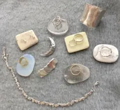 pluie pool プリュイ　天然石ディスプレイ