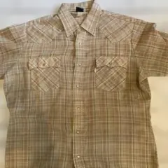 リーバイス半袖ウエスタンシャツリサイズ70〜80s