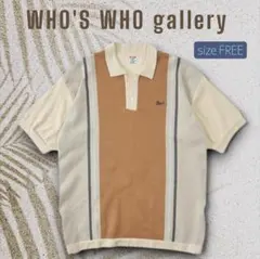 K*i様 フーズフー WHO'S WHO gallery ポロシャツ FREEのサムネイル