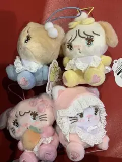 mikko characters ふわふわ BABYぬいぐるみ　マスコット