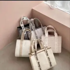 非売品ナイスクラップnice claup トートバッグ アイボリー ノベルティ