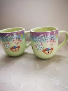 TDR 15周年 マグカップ2個セット ダッフィー